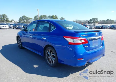 2013 Nissan Sentra Sr z USA, uszkodzony, nr VIN 3N1AB7AP1DL697015